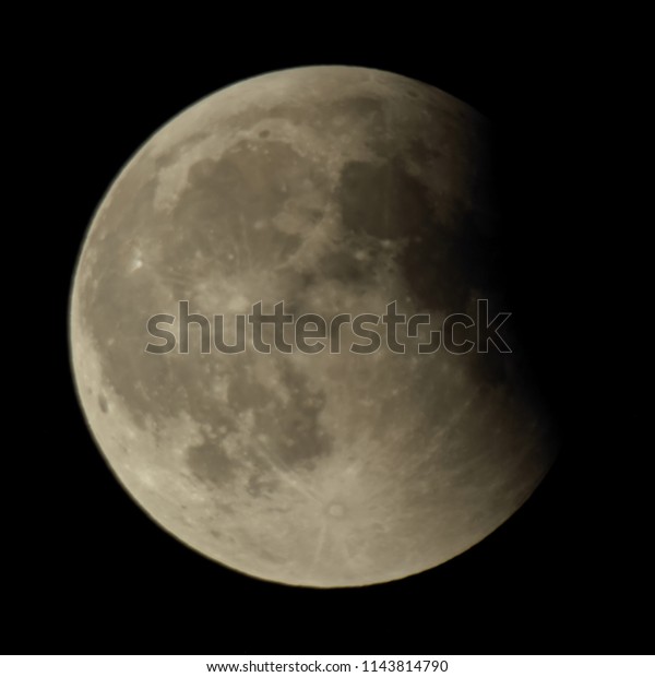Lunar eclipse for a\
background 27.07.18\
