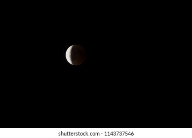 Lunar eclipse in July 2018