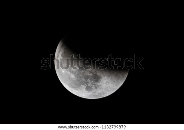 Lunar Eclipse ,Moon\
Eclipse ,Partial Eclipse  taken by dedicated astrophotography\
camera on telescope.