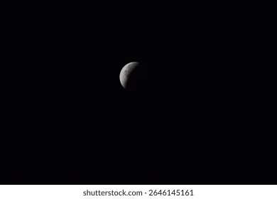 Lunar Eclipse in the Night Sky 