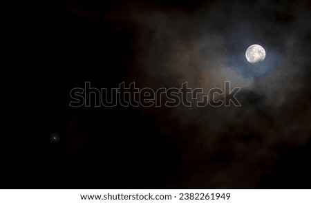 Lunar eclipse of October 28th from Italy and conjunction with Jupiter and its satellites
