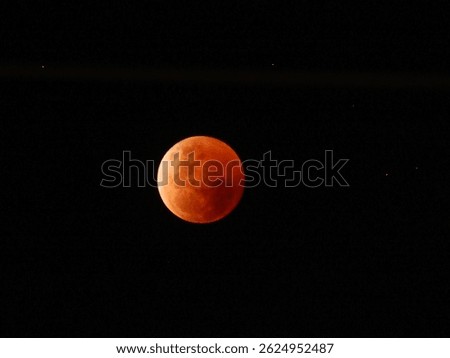 Lunar eclipse seen - blood moon seen on 8th Nov 2022