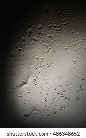 Lunar Surface. Lunar Craters Texture Background. Plaster Fake Moon Surface