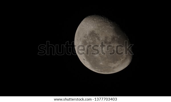 Lunar Surface in
Spring