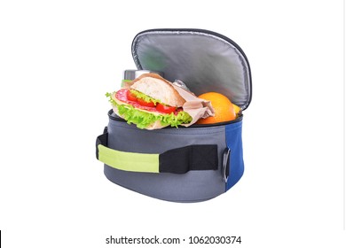 Lunch In A Bag For Lunch. To School Or Workplace.