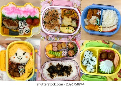 Lunch Box Bento Japan Kindergarden Food 