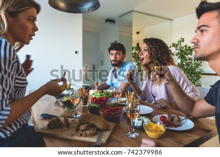 Lunch with friends