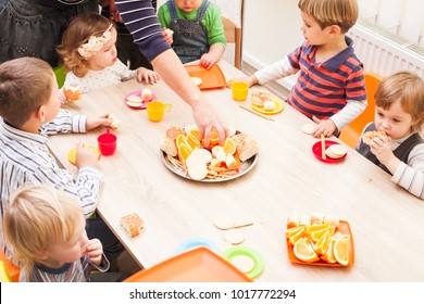 Lunch In Kindergarden