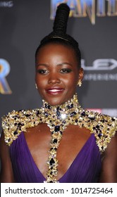 Lupita Nyong'o at the World premiere of Marvel's 'Black Panther' held at the El Capitan Theatre in Hollywood, USA on January 29, 2018.