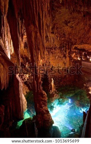 Luray Cavers Waterfall