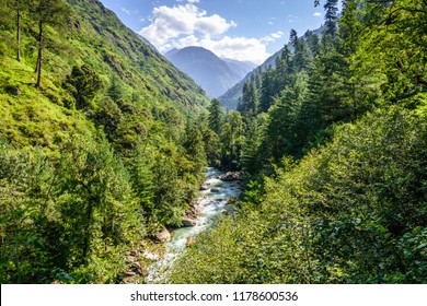 The Lush Green Great Himalayan National Park Is The UNESCO World Heritage Site.