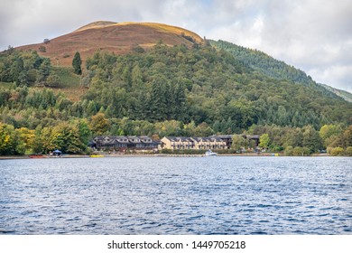 Luss, Scotland - Sept 29 2018; Luss Taken From Loch Lomand, Scotland