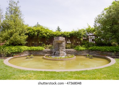 Luther Burbank Gardens Water Fountain