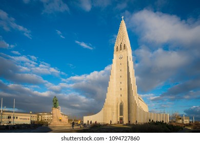 Hallgrímskirkja Lutheran Church, Reykjavik, Iceland