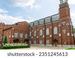 Lutheran Church in Vladikavkaz. A prayer house built by the German community in the 19th century in the city of Vladikavkaz. Evangelical Lutheran Church. A Gothic building in the Caucasus.