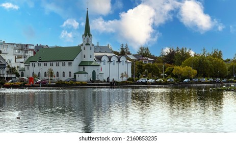 Lutheran Free Church Of Reykjavik At Lake Tjörnin