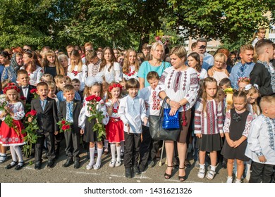 Lutsk Ukraine September 1 2018 Children Stock Photo 1431621344 ...