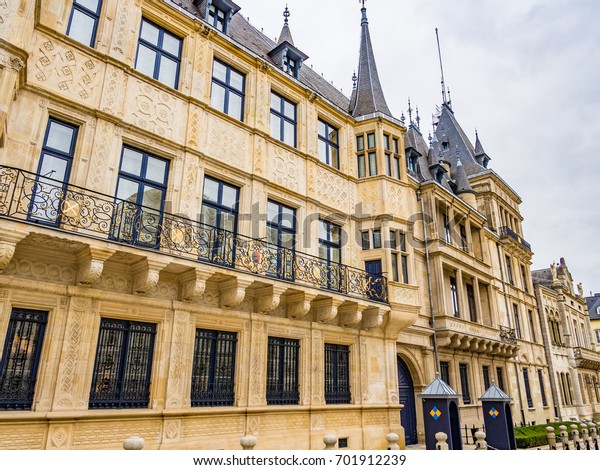 Luxembourg City Oct 7 Palais Grandducal Stock Photo Edit Now