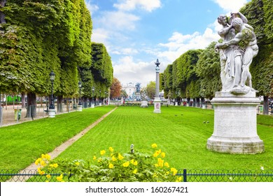 Luxembourg Garden(Jardin du Luxembourg)  in Paris, France