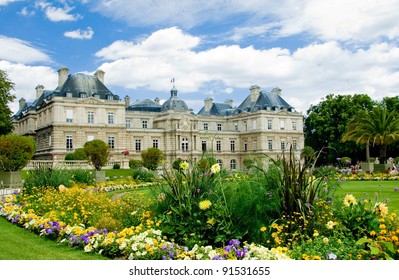 Luxemburg Palace And Garden, Paris