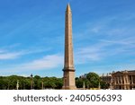 Luxor Obelisk in Place de la Concorde in Paris