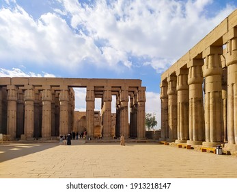 Luxor Temple in Luxor in Egypt