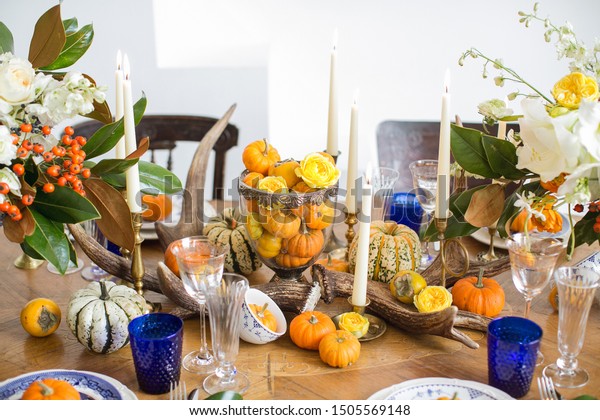 Luxurious Elegant Wedding Decor Autumn Style Stock Photo Edit Now