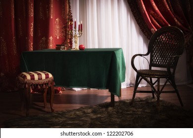 Luxurious interior in the aristocratic style - Shutterstock ID 122202706