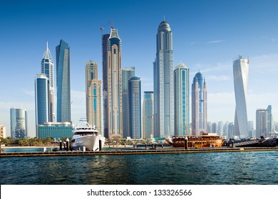 Luxurious Residence Buildings In Dubai Marina, UAE