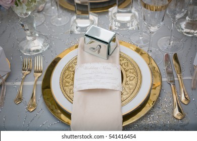 Luxurious table setting
