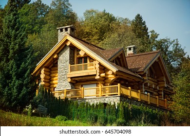 Luxury Log Homes Images Stock Photos Vectors Shutterstock