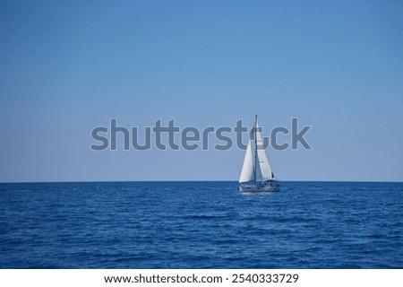 Similar – Image, Stock Photo sail away with me