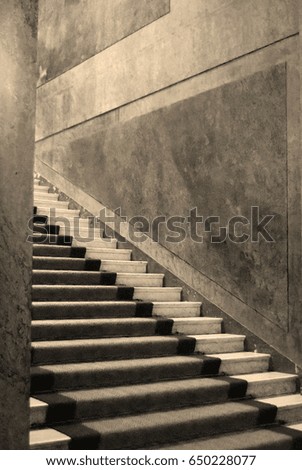 Similar – Foto Bild fluchtpunkte Treppe Stein