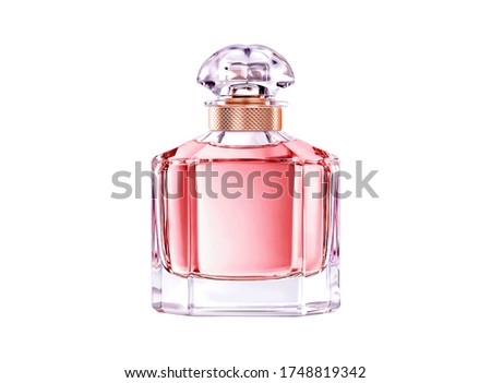 Luxury brand perfume glass bottle