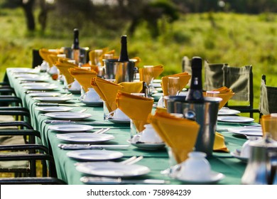 Luxury Bush Breakfast At African Safari