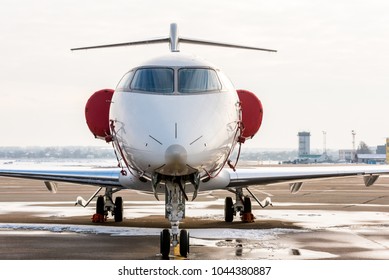 Luxury Business Jet Ready For Boarding