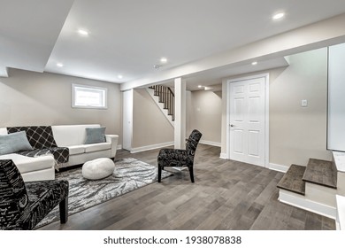Luxury Canadian House Completely Renovated, Furnished and Staged with Basement, Deck, Backyard and Garage for Sale - Shutterstock ID 1938078838
