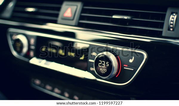 Luxury Car AC panel, car\
detailing