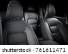 car interior seat
