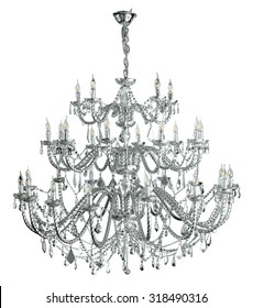 Luxury Chandelier Isolated