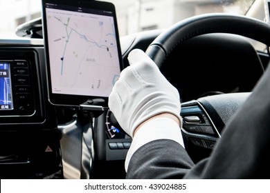 Luxury Chauffeur Driving with GPS