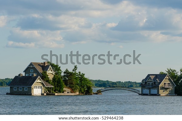 Luxury Cottage On Small Island Two Stock Photo Edit Now 529464238