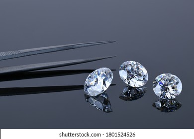 Luxury Diamond Gemstones. Precious Loose Gems