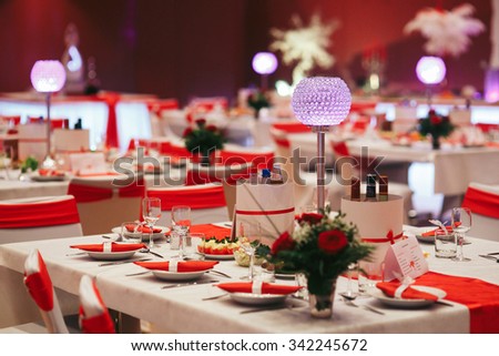 Luxury Expensive Catering Wedding Reception Decorations 