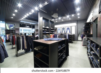 Man Men Clothing Accessories Luxury Store Stock Photo (Edit Now) 794159989