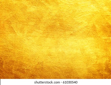 PowerPoint Template: yellow wallpaper - luxury golden (nihkhmlh)