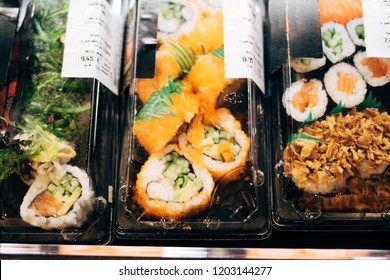 Luxury Grocery Store - Fresh Packed Sushi For Sale In Shop