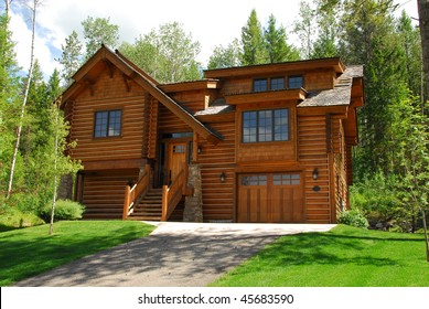 Luxury Log House Images Stock Photos Vectors Shutterstock