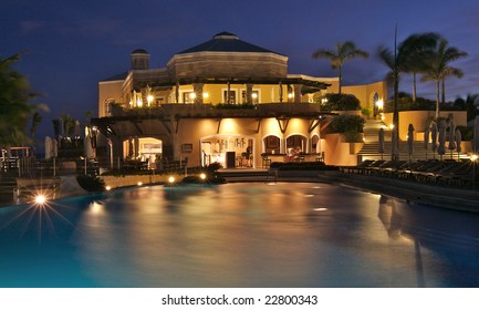 Luxury Hotel at Night - Powered by Shutterstock