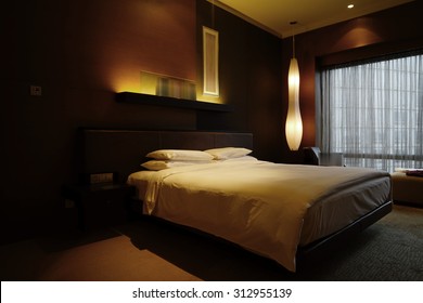 Luxury Hotel Room Interior.